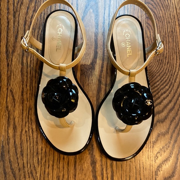 Chanel Thing Sandals Size 36C - Picture 1 of 4